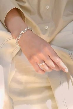 Philippe Audibert Bague Dina Perle Pm Argente Best Sale