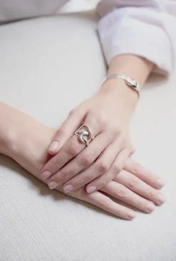 Philippe Audibert Bague Doli Argente New