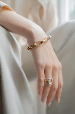 Philippe Audibert Bague Errol Bicolore Best Sale