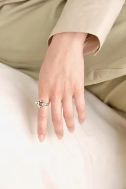 Philippe Audibert Bague Soline Argente Outlet