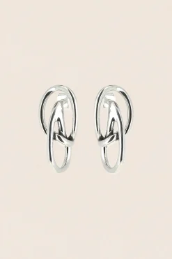 Philippe Audibert Boucles D'Oreilles Adena Argente Hot