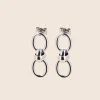 Philippe Audibert Boucles D'Oreilles Isa Argente Cheap