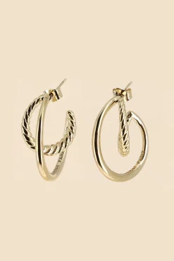 Philippe Audibert Boucles D'Oreilles Jane Gm Dore New