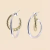 Philippe Audibert Boucles D'Oreilles Jane Gm Bicolore Online