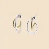 Philippe Audibert Boucles D'Oreilles Jane Pm Bicolore Best Sale