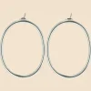 Philippe Audibert Boucles D'Oreilles Jenny Xl Argente Outlet