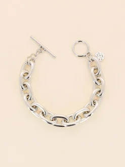 Philippe Audibert Bracelet Dilys Large Argente Fashion