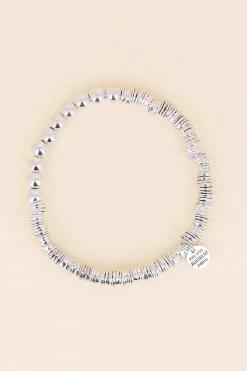 Philippe Audibert Bracelet Homme Perles Stries Best Sale