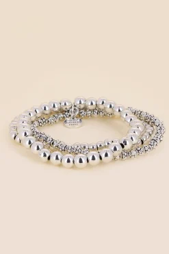 Philippe Audibert Bracelets Elastiques Perles 3 Rangs Flash Sale