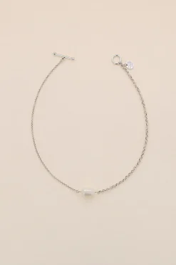 Philippe Audibert Collier Court Nava Perle Argente Store