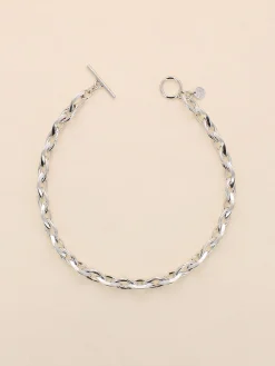 Philippe Audibert Collier Elton Twisted Argente New