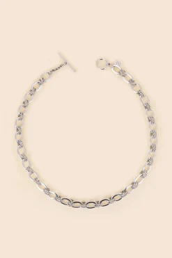 Philippe Audibert Collier Kara Argente Discount