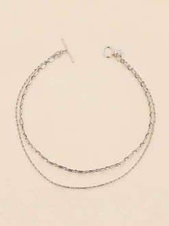 Philippe Audibert Collier Kristen Mix Argente Clearance