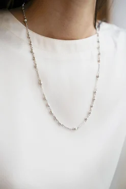 Philippe Audibert Sautoir Wilna Argente Hot